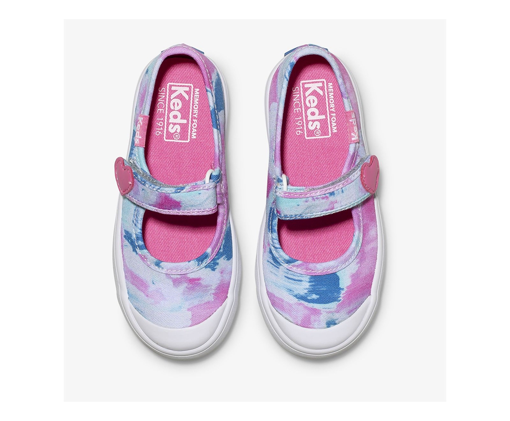 Keds Slip Ons White/Pink - Harper - Kids PQZAOG-716